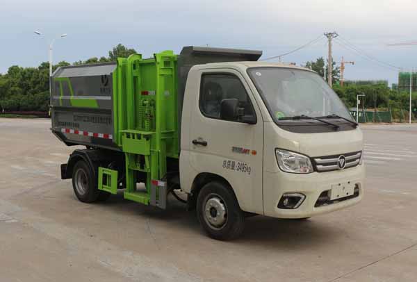 福田祥菱自装卸垃圾车|CLT5031ZZZBJ6型自装卸式垃圾车